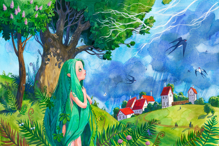 Иллюстрация к сказкам Г.Х. Андерсена