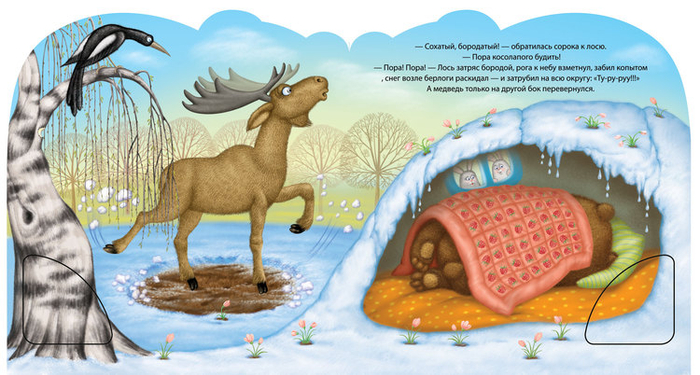 Как медведя будили