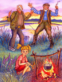 Бабушка вернулась!