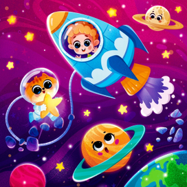 Пазл "Космос"