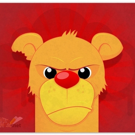 Недовольный медведь