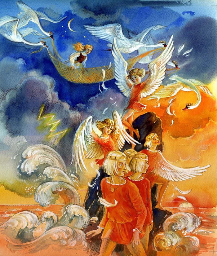 Дикие лебеди