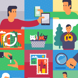 Стиль иллюстраций для сайта