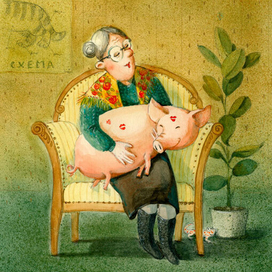 Для книги М. Лазаренская "Доктор Скрипка", издательство Нигма