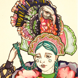 фрагмент   "русская принцесса" 