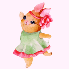 Зайка балерина