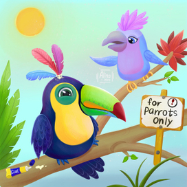 Тропические птицы