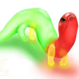 Желейная ящерица 