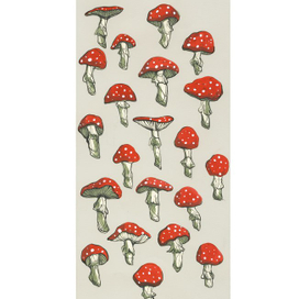 Принт "Грибы"