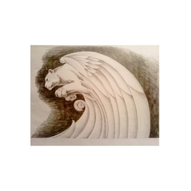 Барс с крыльями(эскиз-3)