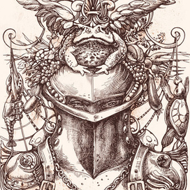 Рыцарь и крылатая жаба