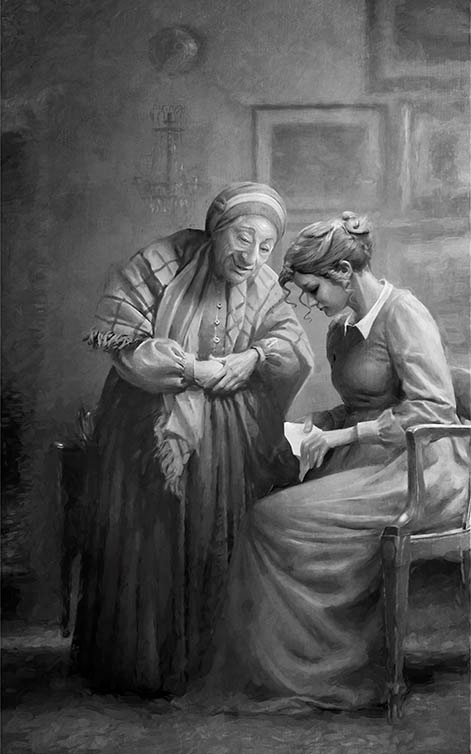 иллюстрация к книге (тьма египетская)