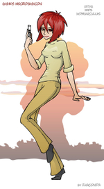 Персонаж комикса Gigiks