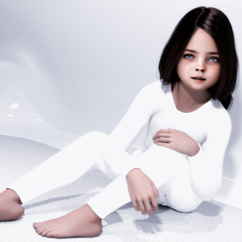 Девочка в белом