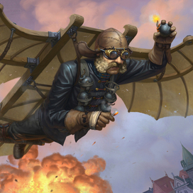 Стим-панк летун