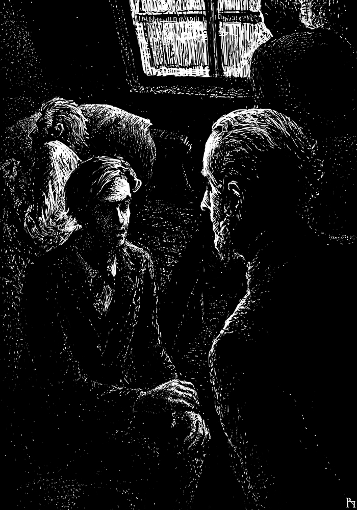 иллюстрации к роману Ф.М.Достоевского "Преступление и наказание"