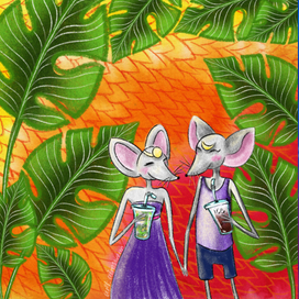 Календарь с  мышками 2020