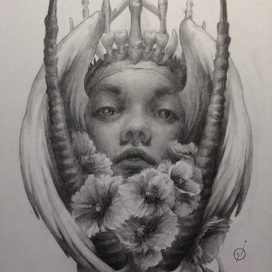 Эскиз тату.