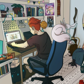 Общежитие ведьмочек