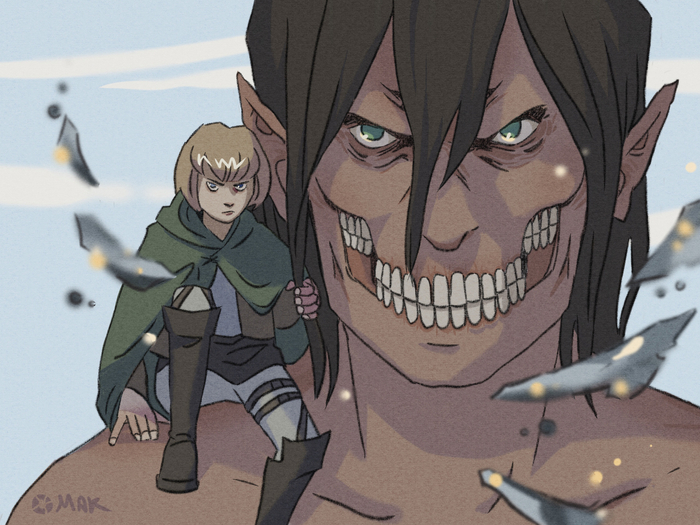 Attack on titan illustration