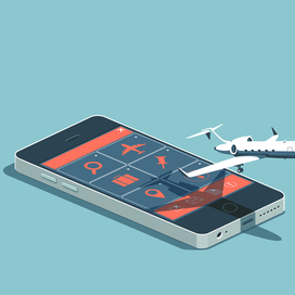 Smartphone illustration