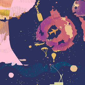 человек в космосе