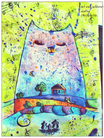 Смотрите,это коооот....