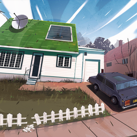 Иллюстрация в свободное время v7