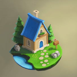 Домик для игры