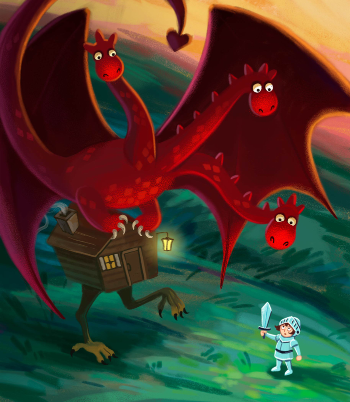 Трехглавый змей-горыныч