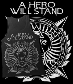 A hero Will stand - lion heraldic
