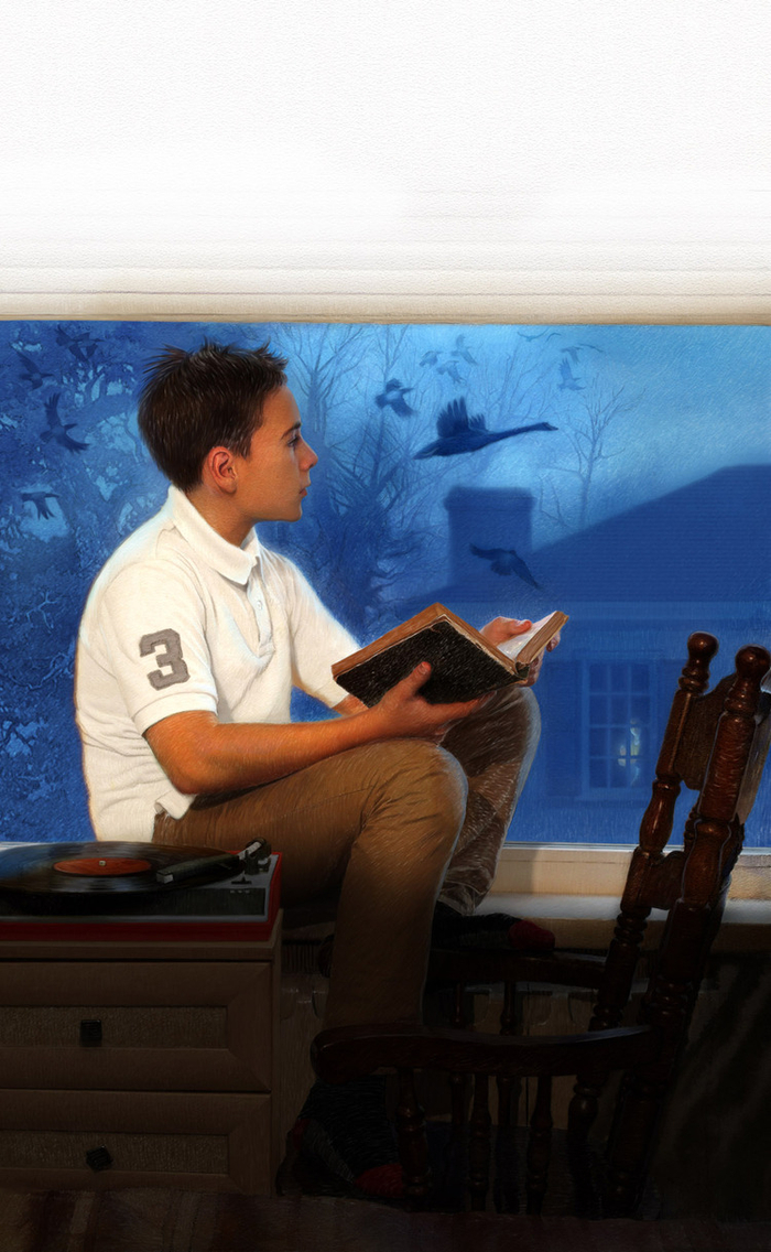 Дэвид Митчелл "Лужок Черного Лебедя"  (David Mitchell "Black Swan Green")