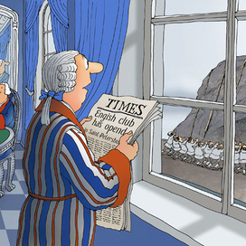 1770 год. Основан "Английский клуб"