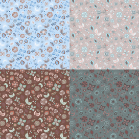 Цветочный паттерн