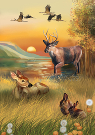 Лесной пейзаж