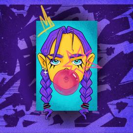 Газировка Badass NeonGum