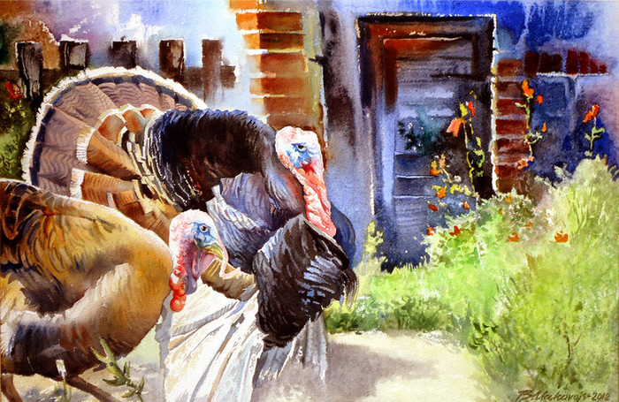 ,,Танец с выходом...Индюки на подворье,,