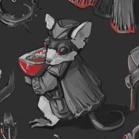 Иллюстрации к Inktober 1-5 день