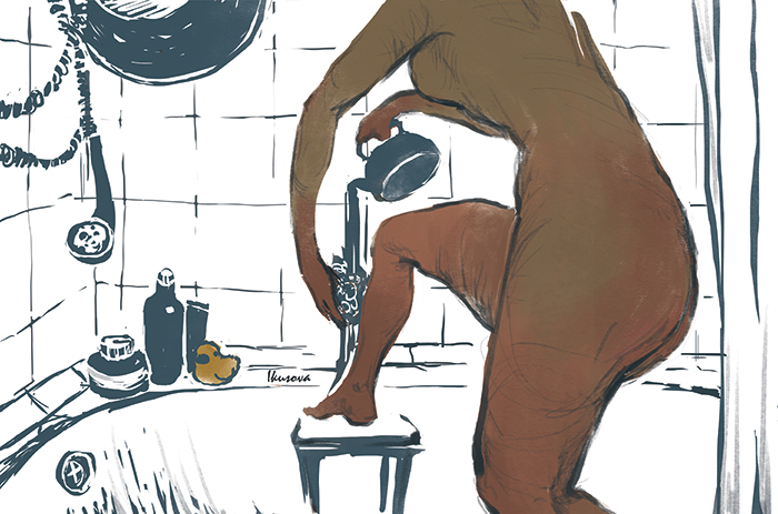 Отключили горячую воду((