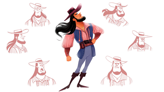 дизайн персонажей