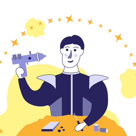 бластер своими руками