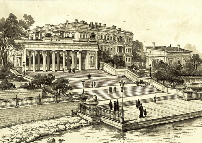 ГРАФСКАЯ   ПРИСТАНЬ