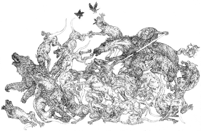 охотники сцена 2