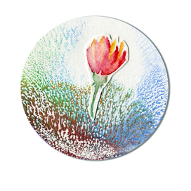 Цветок в круге