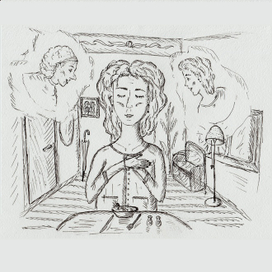 "Мама за ужином общается с духами"