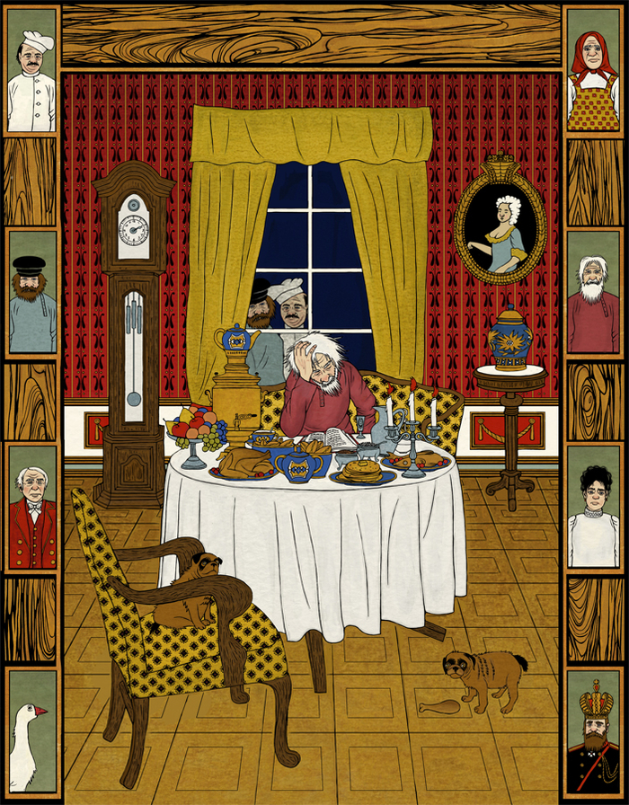 Русские сказки "Гадатель"