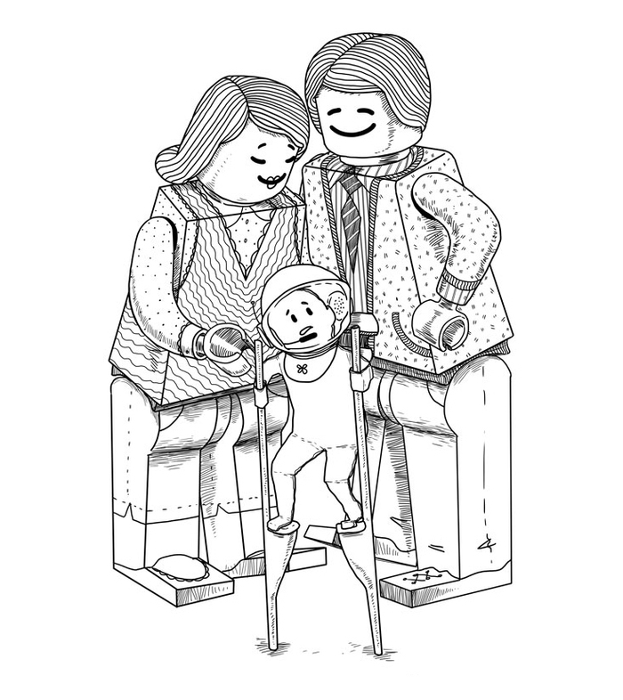  иллюстрации к книге А.В.Курпатова "Счастливый ребёнок"