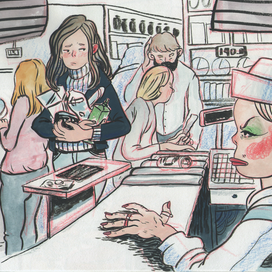 поход в магазин