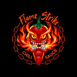Flame Strike Logo