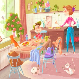 Иллюстрации для детской книги